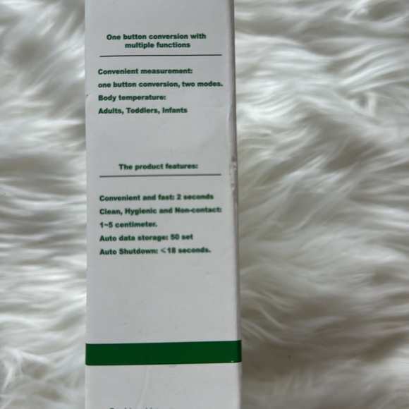 KZED Non Contact Laser Digital Infrared High Fever Temperature Thermometer - Picture 4 of 4